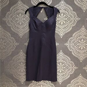 Jessica Simpson Elegant Navy Blue Sleeveless Dress Sz 2